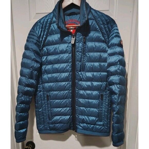 Wellensteyn MOL Women's Short Full Zip Jacket Size Medium Ice Blue Wind Resistan - Picture 1 of 13